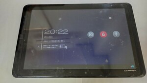 S020 docomo ARROWS Tab F-05E FUJITSU 富士通 Android タブレット 簡易動作確認＆簡易清掃＆初期化OK 判定○ 送料無料 現状品