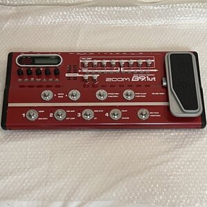 動作確認済 【 ZOOM 】 ベース 真空管 & USB 搭載 マルチエフェクター B9.1ut Bass Effects Console 箱あり ズーム ■ 阿33 三