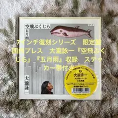 大瀧詠一／空飛ぶくじら／五月雨／細野晴臣／山下達郎／松任谷正隆／レコード／美品