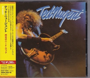 ■CD★テッド・ニュージェント/閃光のハード・ロック★TED NUGENT★国内盤・帯付■