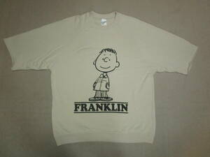 激レア!美品即決!JOURNAL STANDARD relume × PEANUTS FRANKLIN SPORTS WEAR メンズ 半袖 オーバーサイズ 薄手 スウェットシャツ size M