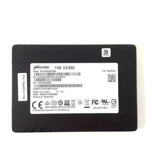 S61225160 Micron SATA 256GB 2.5インチ SSD 1点 使用時間:5982【中古動作品】