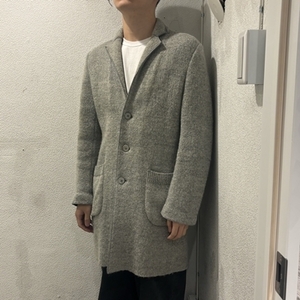 ISSEY MIYAKE MEN イッセイミヤケメン　 ME53KA201 mohair knit coat モヘア　コート　SIZE2【表参道t】