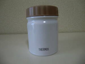 超レア新品同様★THERMOS 真空断熱スープジャー　JBT-300(WH) アウトドアキャンプ