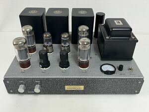 管50826 真空管アンプ HARMONY TUBE AMPLIFIER 岩村保雄　橋本トランス 6L6G 6J5 6SJ7 western electric 47+47μF 