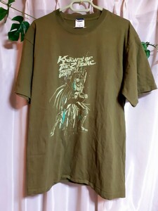  ドラゴン紫龍Tシャツ★聖闘士星矢★ サイズ：XL(LL) モスグリーン 車田正美/集英社・東映アニメーション【送料込み♪】【入手困難品!!】