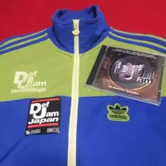 adidas＆DefJamrecordingsトラックジャケット／CDステッカー