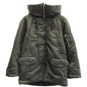 WTAPS ダブルタップス 16AW N-3B JACKET NYLON TWILL ナイロンツイルミリタリージャケット 162GWDT-JKM05 カーキ S ITK787JLOT1K