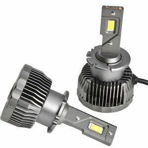 トラック用 D4S D4R LEDヘッドライト ロービーム 2個セット 8600LM 6000K ホワイト発光 12V 24V 両対応