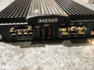 アンプ kicker キッカー IX2302 2ch ハイカレント ウーファー ウーハー オーディオ サブ アメリカ