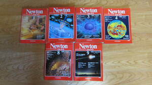 Newton　１９８3.1～４、８，９月号（６冊）　　株式会社　教育社