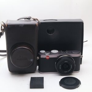 Leica デジタルカメラ ライカX1 1220万画素 スチールグレー 18420