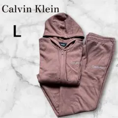 Calvin Klein セットアップ スウェット L ピンク