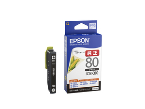 EPSON エプソン インクカートリッジ ICBK80 ブラック 純正 未使用