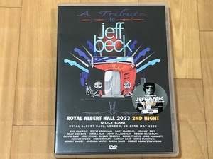 A TRIBUTE TO JEFF BECK ROYAL ALBERT HALL 2023 2ND NIGHT: MULTICAM (プレス2DVD)