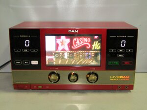 【中古】第一興商 LIVE DAM RED TUNE（DAM-XG5000R） 265178曲 24-03-28 本体のみ 閉局済み 2