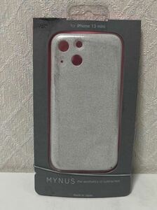 601i2921 MYNUS iPhone 13 mini CASE (サンドグレー)