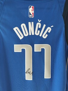 ルカドンチッチ LUKA DONCIC ダラスマーベリックス DAL 直筆サイン入りユニフォーム　