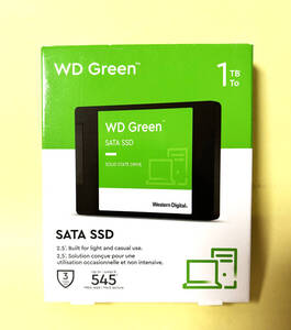 【使用時間42時間】送料込 1T WesternDigital ウエスタンデジタル SSD 1000GB GREEN 内蔵2.5インチ 7mm