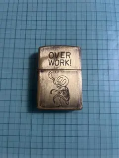 ジッポー(Zippo) ライター 防風 真鍮製 ファニースカル