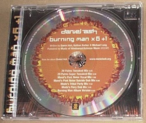 CDS★DANIEL ASH 「BURNING MAN」　ダニエル・アッシュ、BAUHAUS、LOVE AND ROCKETS