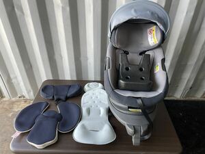 中古品☆Combi チャイルドシート The S Air CG-TRL ZA-670 回転式 ISOFIX 新生児 エッグショック ヤマト家財便B 手渡し可能 コンビ 