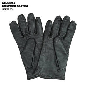 US ARMY LEATHER GLOVES 1993s Size10 アメリカ軍 米軍実物 レザーグローブ 手袋 革手袋