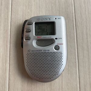 SONY ICD-55 ソニー ICレコーダー ボイスレコーダー 送料無料 S1599