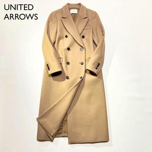 L98　UNITED ARROWS　定価7.1万　カシミヤウールチェスターコート