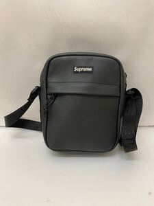 20241026【SUPREME】シュプリーム Leather Shoulder Bag ショルダーバッグ ブラック レザー 23AW