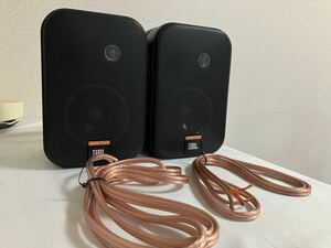 100【美品】 JBL CONTROL 1 Xtreme コンパクトモニタースピーカーシステム スピーカー 音出し確認済み 配線付き