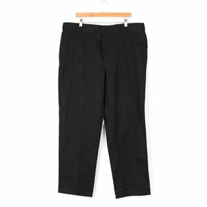 ディッキーズ ワークパンツ ペインターパンツ ワンポイントロゴ オリジナルフィット 874 メンズ 42×32サイズ ブラック Dickies