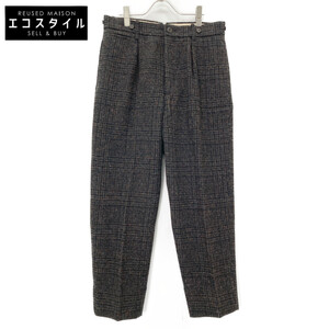 NIGEL CABOURN ナイジェルケーボン チャコール 80350050007 MEDICAL PANT DONEGAL TWEED チャコール 32 ボトムス ウール メンズ 中古