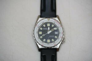 ●DOXA sharkhunter●ドクサ シャークハンター SUB600T●ブラックダイアル・ダイバー・4653/当時物/ビンテージ●現状渡し・ジャンク!!!