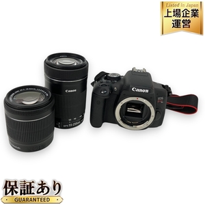 Canon EOS Kiss X8i EF-S 18-55mm 3.5-5.6 EF-S 55-250mm 4.5-5.6 ダブルズーム レンズキット カメラ キャノン 中古 良好 Z9462060