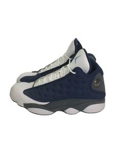 NIKE◆AIR JORDAN 13 RETRO/29cm/ネイビー