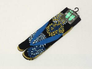 まゆの四季/新品/足袋ソックス/フリーサイズ/スニーカー丈/くるぶし丈/足袋靴下/和柄/メンズ/男性/25～28cm/菊花火