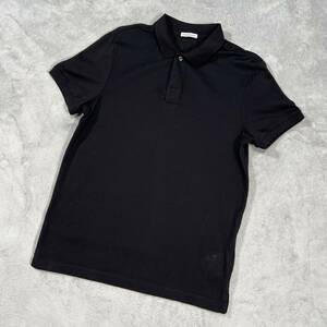 1円〜　極美品　MONCLER モンクレール　半袖ポロシャツ ブラック　Sサイズ 