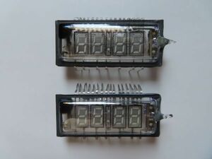 【新品 未使用】蛍光表示管 VFD ４桁ダイナミック IVL2-7/5　【２個まとめて】