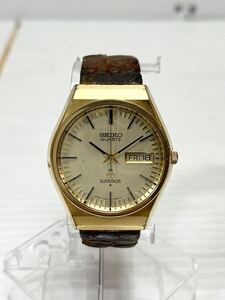 ◎1円〜SEIKO 腕時計 4883-8100 SUPERIOR クォーツ 動作未確認 ジャンク扱い セイコー ◎