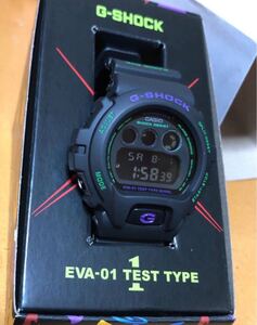 新品 未使用 エヴァンゲリオン カシオ プレミア コレクション G SHOCK DW-6900 feat.RADIO EVA CASIO G-ショック EVANGELION STORE g-shock