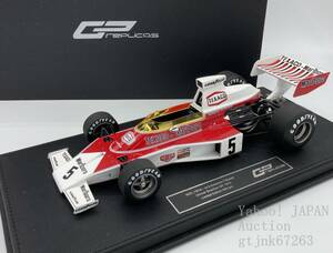 GP Replicas 1/18 マクラーレン M23 #5 E.フィッティパルディ Marlboro加工 TOPMARQUES トップマルケス GP131C with SHOWCASE