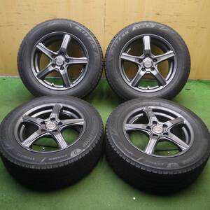 *送料無料* バリ溝！21年！綺麗！9.5分★スタッドレス 215/60R16 ブリヂストン ブリザック VRX3 TOPRUN PCD114.3/5H★4030613Hス