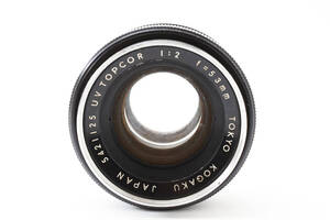 1000円～　TOPCON トプコン UV TOPCOR 53mm F2 カメラ レンズ 現状品 同梱可能 #9686