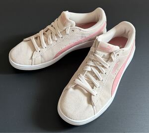 PUMA　プーマ レディーススニーカー 23.0cm/美品/VIKKY V2 369725-12/ピンク