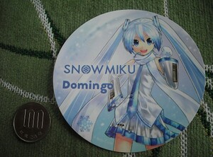 【初音ミク 雪ミク 2011★特製ステッカー】KEI イラスト 非売品 CFM さっぽろ雪まつり 札幌観光協会 マジカルミライ 2017