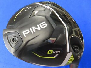 【中古】PING（ピン）2023 G430 MAX（マックス）フェアウェイウッド 5W（18°）【S】TOUR AD UB-6