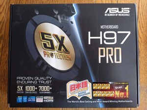 ASUS ATXマザーボード H97-PRO　マザーボード