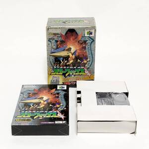 ニンテンドー64 スターフォックス64 ＋ 振動パックセット 痛みあり 任天堂 NINTENDO 64 Star Fox 64 Rumble Pak Bundle Tested 