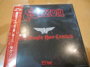 ★紙ジャケ★NWOBHM★サクソン★イーグル・ハズ・ランデッド(暴走ライヴ)★SAXON★